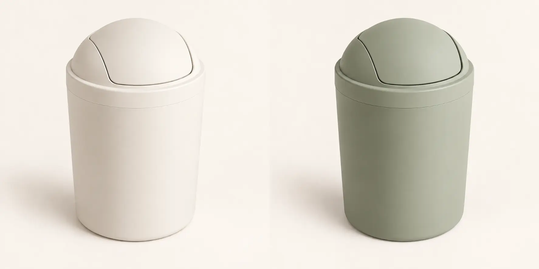 Kiri Swing Bin in Chalk