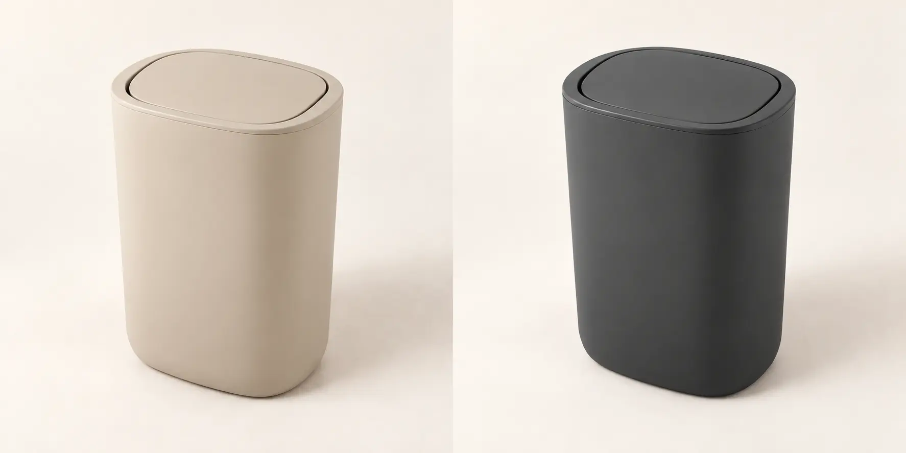 Arc Swing Bin in Sand
